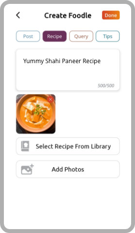 Add Photos with Recipe, Recipes, share recipes online, Dish Pictures