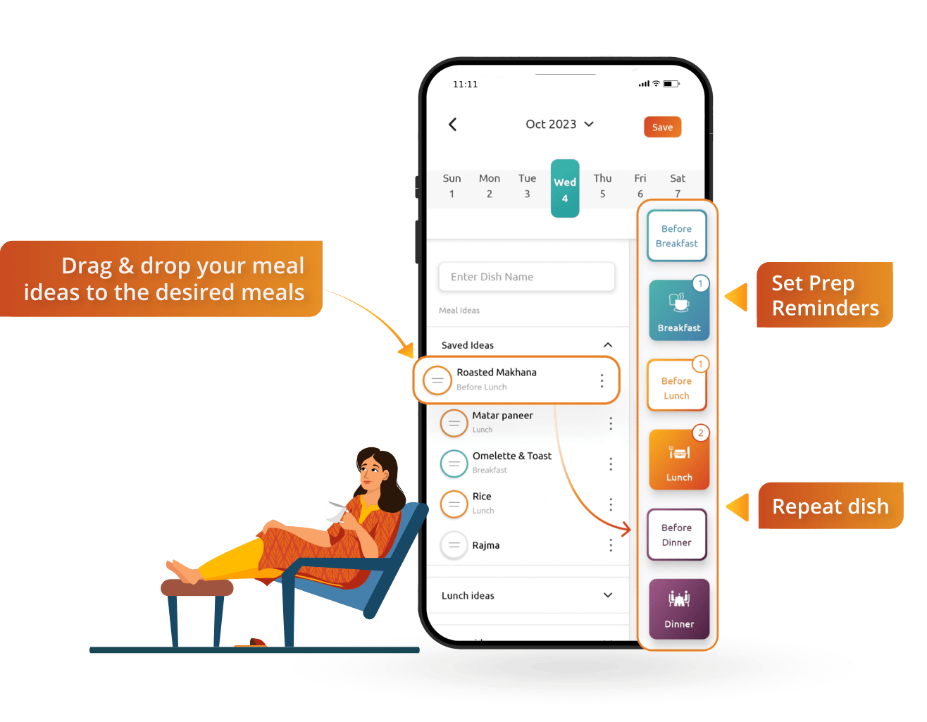 Create Meal Plans From Saved Meal Ideas